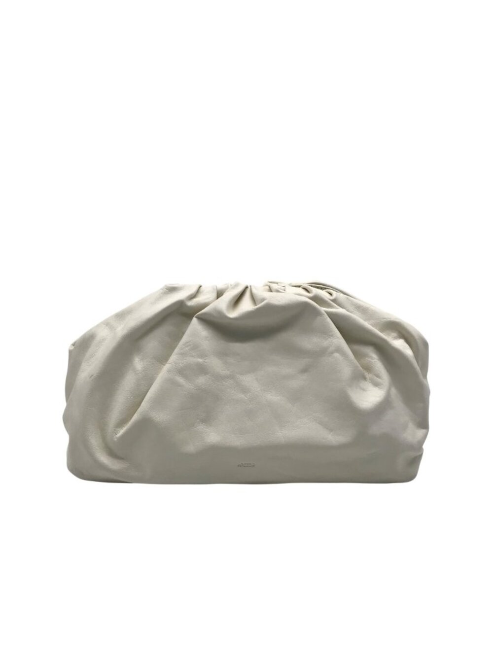 Arezzo Cream Leather Shoulder Bag